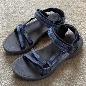 Teva Terra Fi Lite Blue Gray Outdoor Hiking Sandals